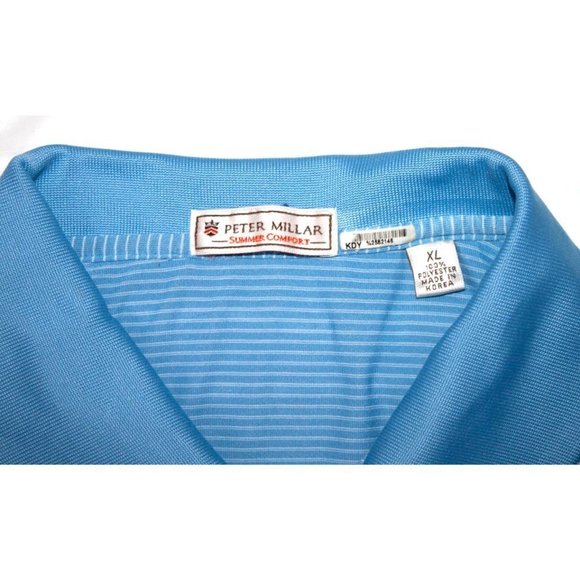 Peter Millar Summer Comfort Mens Shot Sleeve Polo Shirt Size XL - Picture 5 of 5